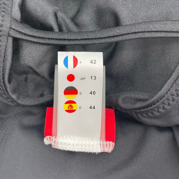 Red Carter Swimsuit Size 10 Mio Splice and Dice NEW Cut Out One Piece Black NWOT - Picture 7 of 16